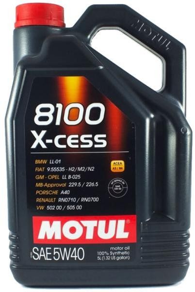 MOT 8100 X-CESS 5L Ulei motor MOTUL 5W40 8100 X-Cess 5L MOTUL 